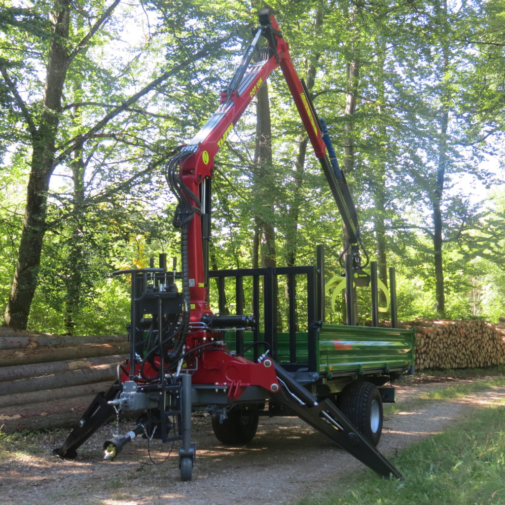 Forst-Dreiseitenkipper EDK 90 2