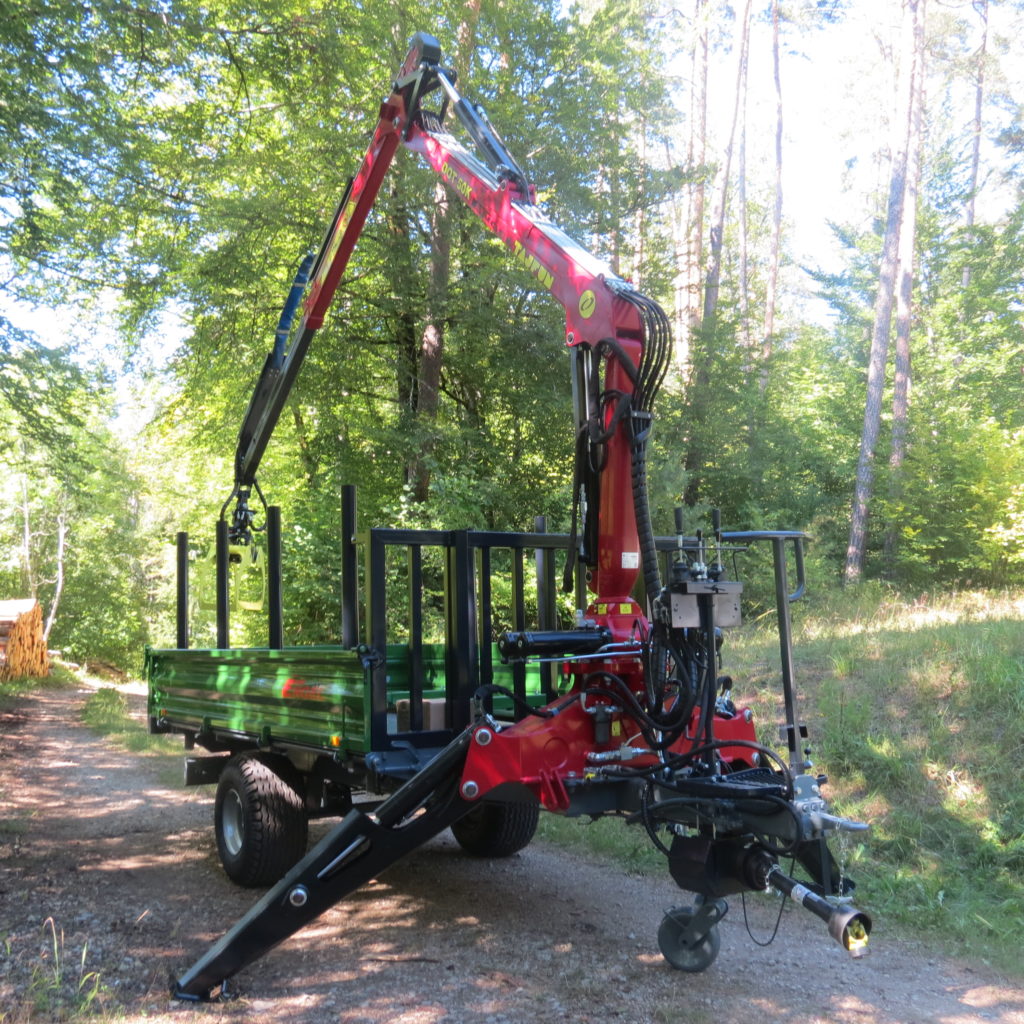 Forst-Dreiseitenkipper EDK 90 3