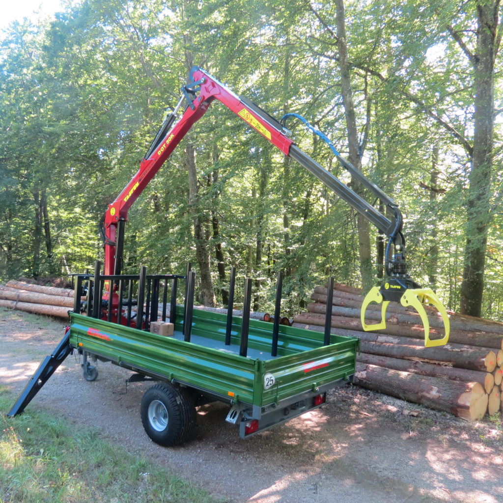 Forst-Dreiseitenkipper EDK 90 9