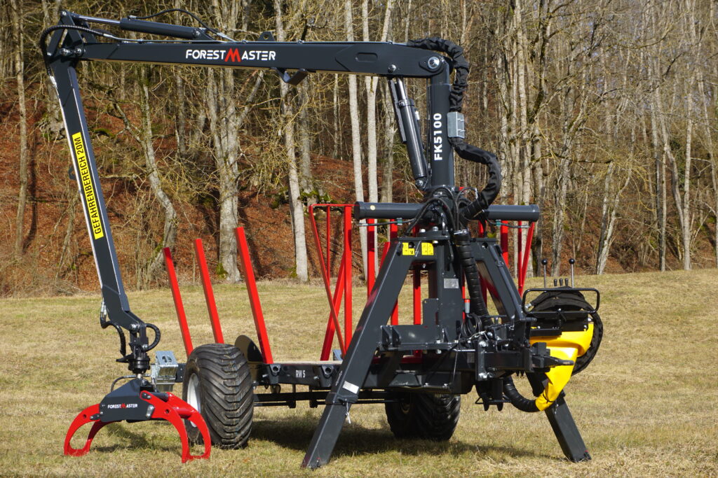 Neue Einachs-Rückeanhänger aus dem Hause RM Forest-Master 2