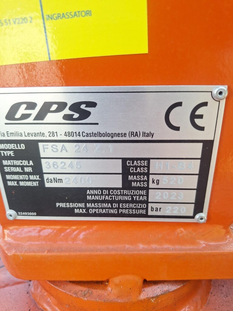 CPS Z-Kran FS 24 Z.1 mit TG 19 Dreipunktanbau 6