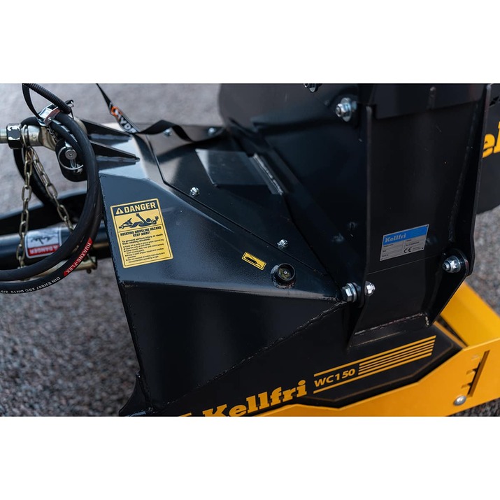 Kellfri Holzhäcksler 150 mit Antistress und hydraulischer Einzug 7
