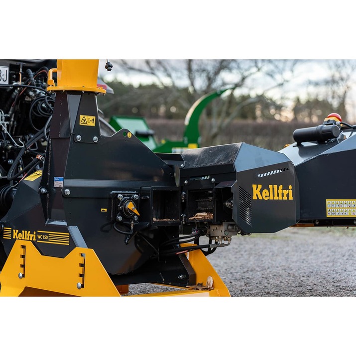 Kellfri Holzhäcksler 150 mit Antistress und hydraulischer Einzug 8