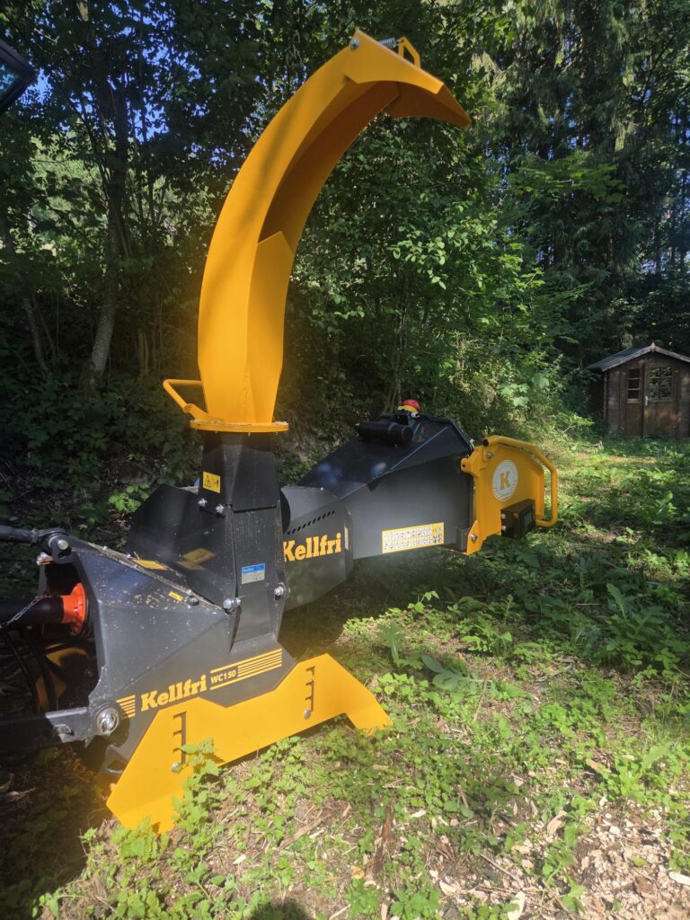 Kellfri Holzhäcksler 150 mit Antistress hydraulischer Einzug 5